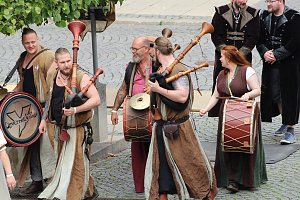 Er&ouml;ffnung des 28. Mittelalterstadtfestes in Bad Langensalza