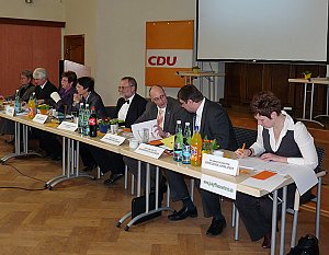 Christine Lieberknecht auf Kreisparteitag der CDU