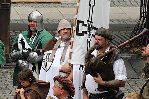 Er&ouml;ffnung des 28. Mittelalterstadtfestes in Bad Langensalza