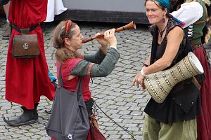 Er&ouml;ffnung des 28. Mittelalterstadtfestes in Bad Langensalza