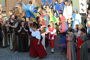 Mit einem phantastischen Spektakel und die Verabschiedung aller Akteure, endete das 28. Mittelalterfest von Bad Langensalza