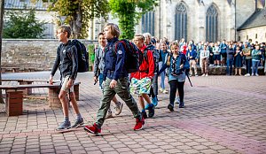 Begr&uuml;&szlig;ung der neuen Humboldt-Sch&uuml;ler