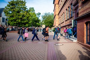 Begr&uuml;&szlig;ung der neuen Humboldt-Sch&uuml;ler