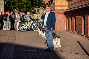Begr&uuml;&szlig;ung der neuen Humboldt-Sch&uuml;ler