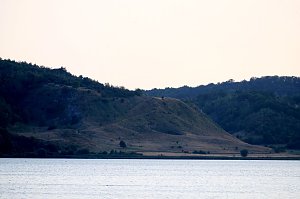 Abendstimmung am Stausee Kelbra