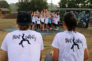 Tanzen und Graffiti beim Talentcampus in Werther