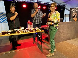 Der Sonderpreis im Wettbewerb f&uuml;r Sabine Schr&ouml;der