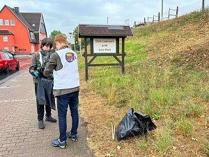 Gro&szlig;reinemachen zum "World-Clean-Up Day" in Wolkramshausen