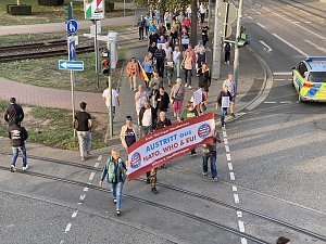 Montagsdemo in Nordhausen