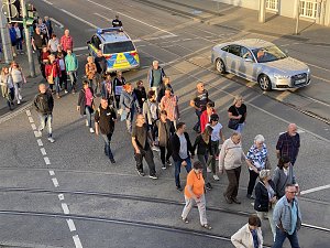 Montagsdemo in Nordhausen