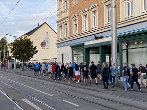 Montagsdemo in Nordhausen