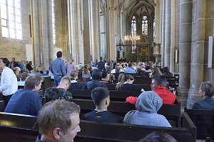 Preisverleihung zur 12. JugendKunstBiennale in der M&uuml;hlh&auml;user Divi Blasii Kirche