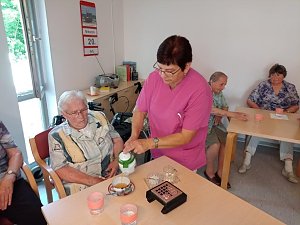 Die Tagespflege in Greu&szlig;en hatte auch an sehr hei&szlig;en Sommertagen ein sch&ouml;nes Programm f&uuml;r seine Besucher