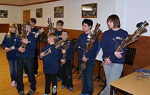 Scheck für Schalmeienorchester