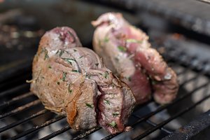 Grillmeisterschaft auf dem Parkdeck der Marktpassage