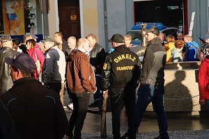 Demonstrationszug durch die Nordh&auml;user Innenstadt