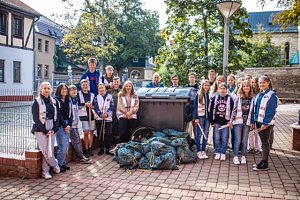 Vor allem die Schulen haben fleißig mit angepackt