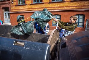 Vor allem die Schulen haben fleißig mit angepackt