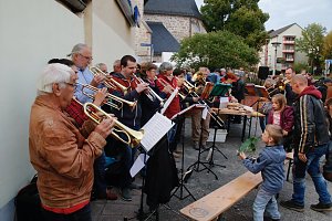 Glockenguss vor St. Blasii in Nordhausen
