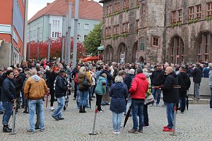 "B&uuml;rgerbewegung" durch die Nordh&auml;user Innenstadt