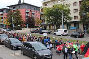 "B&uuml;rgerbewegung" durch die Nordh&auml;user Innenstadt