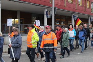 "B&uuml;rgerbewegung" durch die Nordh&auml;user Innenstadt