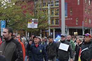 "B&uuml;rgerbewegung" durch die Nordh&auml;user Innenstadt