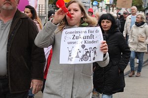 "B&uuml;rgerbewegung" durch die Nordh&auml;user Innenstadt