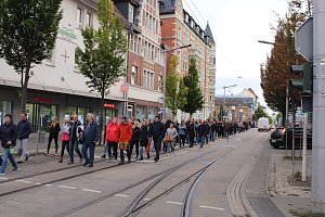 "B&uuml;rgerbewegung" durch die Nordh&auml;user Innenstadt