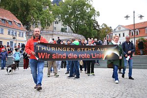 Montagsmarsch in Sondershausen