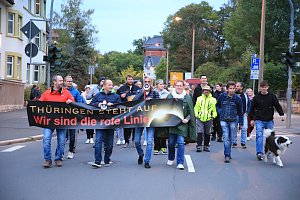 Montagsmarsch in Sondershausen
