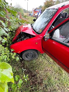 Unfall heute Morgen bei Krimderode