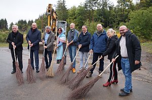 Baustart f&uuml;r den gr&ouml;&szlig;ten Hexenbesen Deutschlands (oder der Welt)