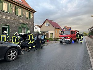 Ungew&ouml;hnlicher Verkehrsunfall heute Morgen