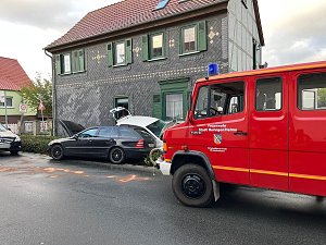 Ungew&ouml;hnlicher Verkehrsunfall heute Morgen