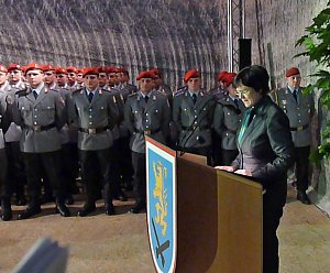 Gel&ouml;bnis unter Tage