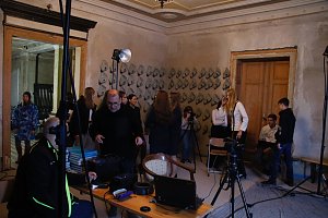 Foto-Projekt des Herder-Gymnasiums in der Kneiff'schen Villa