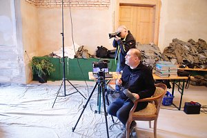 Foto-Projekt des Herder-Gymnasiums in der Kneiff'schen Villa
