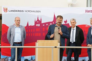 Es "Schillert" in Bleicherode - der Umbau des Gymnasiums wurde heute offiziell beendet