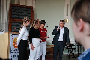 Die diesj&auml;hrigen "Sport-Asse" des Humboldt-Gymnasiums