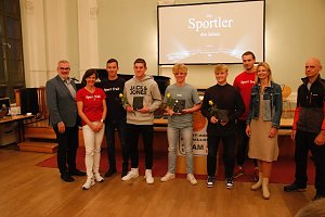 Die diesj&auml;hrigen "Sport-Asse" des Humboldt-Gymnasiums