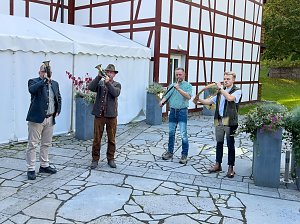 Hegegemeinschaft Rotwild S&uuml;dharz/Th&uuml;ringen organisierte Fachgespr&auml;ch zur Zukunft der Rotwildeinstandsgebiete in Th&uuml;ringen