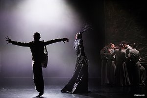 Szenenfoto aus dem Ballett "Ein Deutsches Requiem"