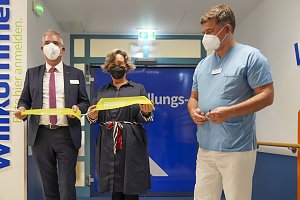Er&ouml;ffnung der digitalisierten Notfallambulanz
