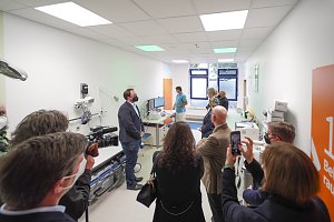 Er&ouml;ffnung der digitalisierten Notfallambulanz