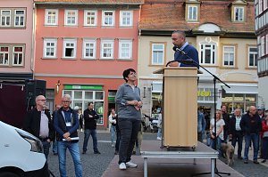 Protestkundgebung Oktober in Bad Langensalza