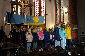 Probenarbeiten zum Kinder-Musical in Ilfeld