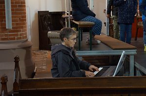 Probenarbeiten zum Kinder-Musical in Ilfeld