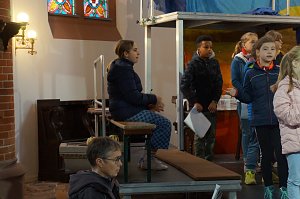 Probenarbeiten zum Kinder-Musical in Ilfeld