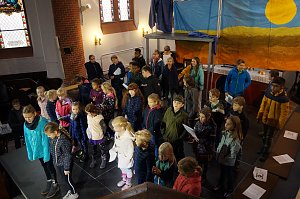 Probenarbeiten zum Kinder-Musical in Ilfeld